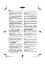 Предварительный просмотр 52 страницы Hitachi C 8FSE Handling Instructions Manual