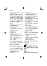 Предварительный просмотр 56 страницы Hitachi C 8FSE Handling Instructions Manual