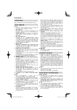 Предварительный просмотр 58 страницы Hitachi C 8FSE Handling Instructions Manual