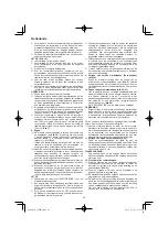 Предварительный просмотр 60 страницы Hitachi C 8FSE Handling Instructions Manual