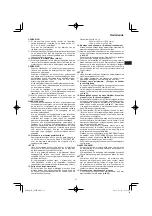 Предварительный просмотр 61 страницы Hitachi C 8FSE Handling Instructions Manual