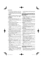 Предварительный просмотр 62 страницы Hitachi C 8FSE Handling Instructions Manual