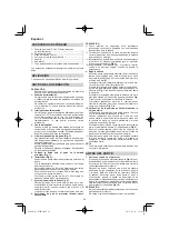 Предварительный просмотр 68 страницы Hitachi C 8FSE Handling Instructions Manual