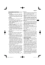 Предварительный просмотр 69 страницы Hitachi C 8FSE Handling Instructions Manual