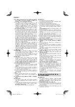 Предварительный просмотр 72 страницы Hitachi C 8FSE Handling Instructions Manual