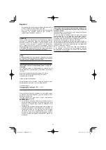 Предварительный просмотр 74 страницы Hitachi C 8FSE Handling Instructions Manual