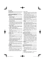 Предварительный просмотр 78 страницы Hitachi C 8FSE Handling Instructions Manual