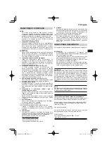 Предварительный просмотр 83 страницы Hitachi C 8FSE Handling Instructions Manual