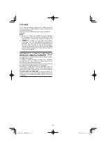 Предварительный просмотр 84 страницы Hitachi C 8FSE Handling Instructions Manual