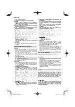 Предварительный просмотр 92 страницы Hitachi C 8FSE Handling Instructions Manual