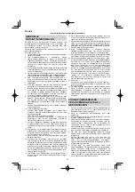 Предварительный просмотр 94 страницы Hitachi C 8FSE Handling Instructions Manual