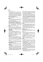 Предварительный просмотр 98 страницы Hitachi C 8FSE Handling Instructions Manual