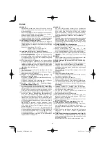 Предварительный просмотр 100 страницы Hitachi C 8FSE Handling Instructions Manual