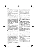 Предварительный просмотр 108 страницы Hitachi C 8FSE Handling Instructions Manual