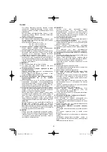 Предварительный просмотр 118 страницы Hitachi C 8FSE Handling Instructions Manual