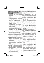 Предварительный просмотр 122 страницы Hitachi C 8FSE Handling Instructions Manual