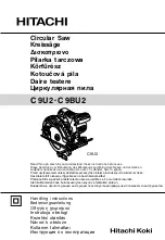 Hitachi C 9U2 Handling Instructions Manual preview