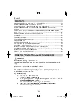 Предварительный просмотр 16 страницы Hitachi C 9U3 Handling Instructions Manual