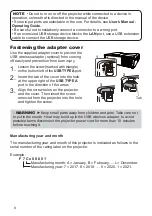 Preview for 8 page of Hitachi C-WX30LWN User Manual