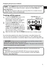 Предварительный просмотр 13 страницы Hitachi C-WX30LWN User Manual