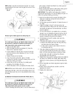 Предварительный просмотр 13 страницы Hitachi C10LA - 10" Cabinet Saw Instruction Manual