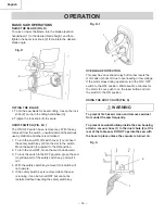 Предварительный просмотр 18 страницы Hitachi C10LA - 10" Cabinet Saw Instruction Manual