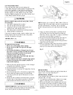 Предварительный просмотр 19 страницы Hitachi C10LA - 10" Cabinet Saw Instruction Manual