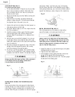 Предварительный просмотр 20 страницы Hitachi C10LA - 10" Cabinet Saw Instruction Manual