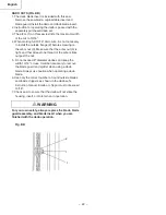 Предварительный просмотр 22 страницы Hitachi C10LA - 10" Cabinet Saw Instruction Manual