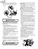 Предварительный просмотр 36 страницы Hitachi C10LA - 10" Cabinet Saw Instruction Manual