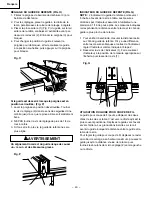 Предварительный просмотр 40 страницы Hitachi C10LA - 10" Cabinet Saw Instruction Manual