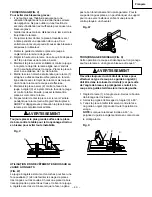 Предварительный просмотр 43 страницы Hitachi C10LA - 10" Cabinet Saw Instruction Manual