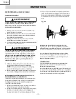 Предварительный просмотр 46 страницы Hitachi C10LA - 10" Cabinet Saw Instruction Manual