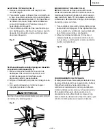 Предварительный просмотр 63 страницы Hitachi C10LA - 10" Cabinet Saw Instruction Manual