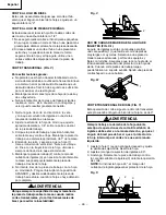 Предварительный просмотр 66 страницы Hitachi C10LA - 10" Cabinet Saw Instruction Manual