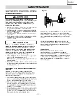 Предварительный просмотр 69 страницы Hitachi C10LA - 10" Cabinet Saw Instruction Manual