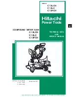 Hitachi C12FCH Technical Data And Service Manual preview