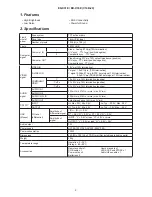 Preview for 2 page of Hitachi C14B-20 Service Manual