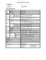 Preview for 3 page of Hitachi C14B-20 Service Manual