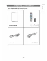 Preview for 7 page of Hitachi C15-LC800SNT Operation Manual