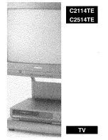 Hitachi C2114TE Instructions For Use Manual preview