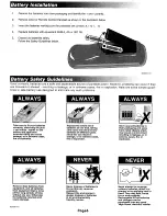 Preview for 6 page of Hitachi C2117T Instructions For Use Manual