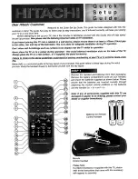 Preview for 23 page of Hitachi C2117T Instructions For Use Manual