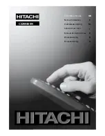 Hitachi C32W460N User Manual preview