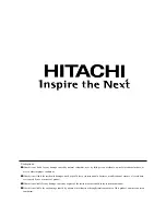 Preview for 68 page of Hitachi C47-WD8000 Instruction Manual