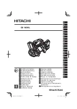 Предварительный просмотр 1 страницы Hitachi CB 18DBL Handling Instructions Manual