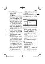 Предварительный просмотр 19 страницы Hitachi CB 18DBL Handling Instructions Manual