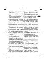 Предварительный просмотр 25 страницы Hitachi CB 18DBL Handling Instructions Manual