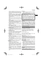 Предварительный просмотр 31 страницы Hitachi CB 18DBL Handling Instructions Manual