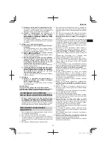 Предварительный просмотр 35 страницы Hitachi CB 18DBL Handling Instructions Manual